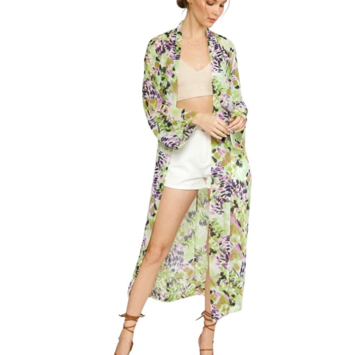 Glamco Boutique  New ! Karlie Open Style Kimono Duster