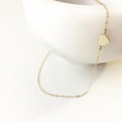 Sold Out ! All Heart Floating Gold Filled Necklace