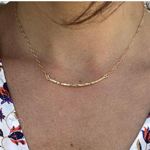 Sold Out ! All Heart Floating Gold Filled Necklace
