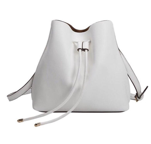 Sold Out ! Kristy Clear White Bag by Melie Bianco